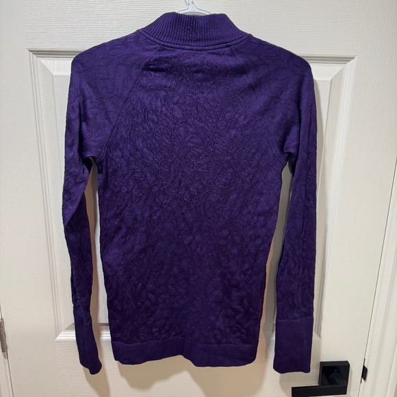Lululemon - Rest Less 1/2 Zip, Dark Court Purple - Picture 6 of 6